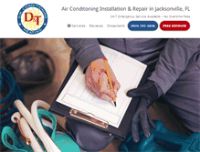 Tablet Screenshot of keepingjacksonvillecool.com
